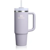 Svetlo vijolična termovka s slamico iz nerjavečega jekla 890 ml Quencher H2.O FlowState™ Tumbler Purple Dust – Stanley