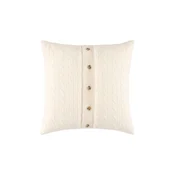 Ralph Lauren prevleka za blazino dekoracijska iz kašmirja volne RLCABLEC Cream 45 x 45 cm