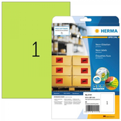 Herma etikete Special, 210x297 mm, 20/1, neon zelena