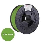 C-Tech tiskarska vrvica PREMIUM LINE ( filament), PETG, zeleno-rumena, RAL6018, 1,75 mm, 1 kg