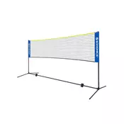 Songmics Badmintonska mreža 400x103x90-155 cm modra