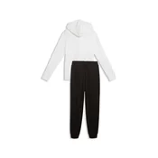 Puma HOODED SWEAT SUIT TR CL, ženska trenerka, bijela 691902