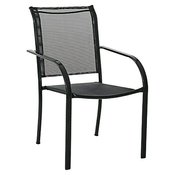 Sunfun Vrtna stolica Lea (Širina: 56 cm, Crne boje)