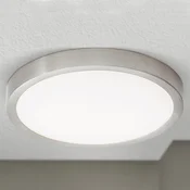 ORION LED stropna svjetiljka Vika, okrugla, mat titan, O 23cm - Dnevni boravak/blagovaonica - Moderan - titan mat, opal - Metal