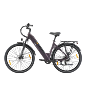 TTGO Električno mestno kolo TTGO C3SE, baterija 36V 18Ah, pnevmatike 28”, vijolično, (5000234729)