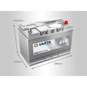 Varta Akumulator ASIA EFB Blue Dynamic, 12V, 85Ah