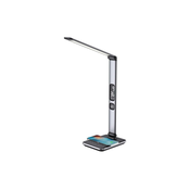 IMMAX LED stolna svjetiljka Heron 2/ Qi punjenje/ 8,5W/ 504lm/ DC 12V/2,5A/ podesiva/ sklopiva ruka/