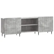 Vidaxl TV omarica Betonsko siva 150 x 31 x 52 cm Inženirski les