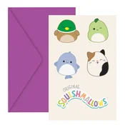 Procos Vabila z ovojnicami - Squishmallows 6 kos