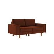 ATELIER DEL SOFA 2-Seat Sofa Sparrow 2 Tile Red Walnut