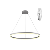 LED Zatemnitveni lestenec na vrvici LED/55W/230V 3000-6500K + Daljinski upravljalnik