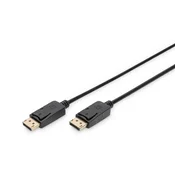 Digitus DisplayPort kabel DP/DP M/M, črn, 3m, 1080p 60Hz