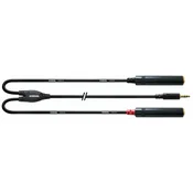 Cordial CFY 0,3 WGG Y adapter, črn, 0,3m