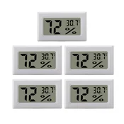 INF Mini digitalni higrometer/termometer 5 paketov White, (21265146)