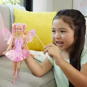 Mattel Barbie Fantasy Fairy - lutka s krili in obleko, ki spreminjata barvo (JCP76)