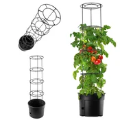 KADAX cvetlični lonček za gojenje paradižnika in zelenjave z okroglim pokrovom, vložek 40 cm 28 l, (5000346044)