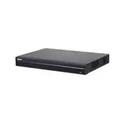 160 Mb/s, 4 kan.,do 8Mpx w podglšdzie i odtwarzaniu, dekodowanie 4 x 1080P@30kl/s , H.264/H.265, 1 VGA/1 HDMI, 1 RJ45 (1000M), 2 USB2.0, 1/1 kanał audio wej/wy, 2 HDD (10 TB), IVS (IPC AI), perymetr