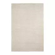 Kremno bela ročno tkana volnena preproga 200x300 cm Calira – Kave Home