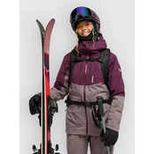 Roxy Gore-Tex Stretch Purelines Primaloft Jacket blackberry wine