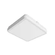 Bela LED plafonjera 18W, promenljiva boja svetla