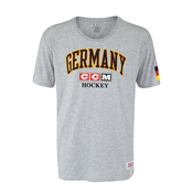 CCM FLAG TEE TEAM GERMANY Athletic Grey Mens T-Shirt