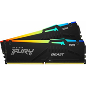KINGSTON KINGSTON Fury ™ Beast DDR5 8 GB (1 x 8 GB) - 4800 MHz - C38 pomnilnik za računalnik, (20397755)