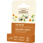 ELFA PHARM ZELENA LEKARNA Balzam za ustnice z medom in vanilijo 3,6 g