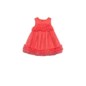 Abel & Lula Elegantna obleka 5014 Oranžna Regular Fit