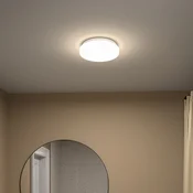 LED-stropna svetilka Paulmann Luiana, bela, s senzorjem, IP44 - Sodobni - Plastika