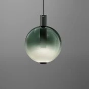 OLEV LED obesna svetilka BEAM STICK NUANCE, zelena, O 20 cm, 927 - Dnevna soba/jedilnica - Dizajn - Steklo