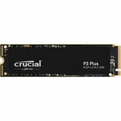 Crucial SSD 2TB P3 Plus 3D NAND PCIe 4.0 NVMe M.2 (št/iz: 5000/4200 MB/s)