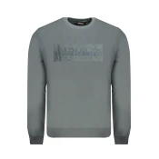 NAPAPIJRI SWEATSHIRT WITHOUT ZIP MEN GREEN