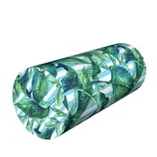 Rehabilitacijska blazina Stripe Palm Roller O15x40 cm - žamet, spominska pena, za oporo vratu in hrbta, Bertoni