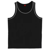 Dekliška brezrokavna majica Wilson  Youth Team Tank Black  S