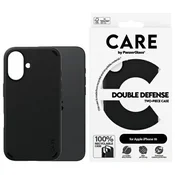 PANZERGLASS CARE BY PANZERGLASS FEATURE DOUBLE DEFENCE OVITEK ZA IPHONE 16 ČRN, (21898355)