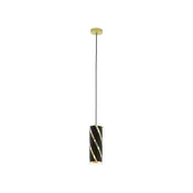 Eglo 97766 - viseci luster na sajli PINTO NERO 1 1xE27/60W/230V