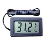 33 LCD elektronski termometer s sondo, panelna ura ZW9