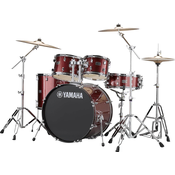 Yamaha Rydeen Studio Burgandy Glitter komplet bobnov s činelami