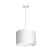 Luster na sajli ARDEN 1xE27/60W/230V precnik 25 cm beo
