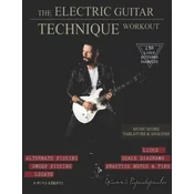 The Electric Guitar Technique Workout: A Complete Course in Modern Technique -Alternate, Sweep Picking, Legato -138 Patterns & licks for Increasing Sp