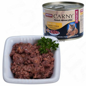 ANIMONDA CARNY SENIOR MAČJA HRANA 6 X 200 G - GOVEDINA & PuraNJA SRCA