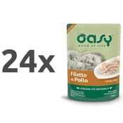 Oasy Natural Range Adult file piščanca v želeju, vrečka - 70 g 24 x 70 g