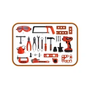 DIY Kit Škatla za orodje Baterijski vrtalnik