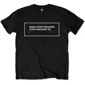 Manic Street Preachers Everything Must Go Monochrome Black M Majica