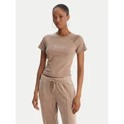 Juicy Couture Majica Baby JCWCT126317 Bež Slim Fit