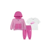 Nike Sportswear Komplet roza / eozin / bela