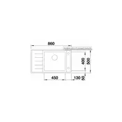 BLANCO ANDANO XL 6 S-COMPACT 523001