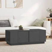 Stolic za kavu sivi 110 x 50 x 40 cm od masivne borovine