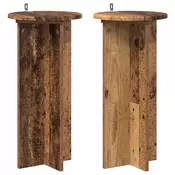 Stalak za biljke 2 pcs Staro drvo 29,5 x 29,5 x 60 cm