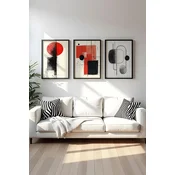 Wallity Uramljena slika Huhu439, 50x35 cm , 3 dela
